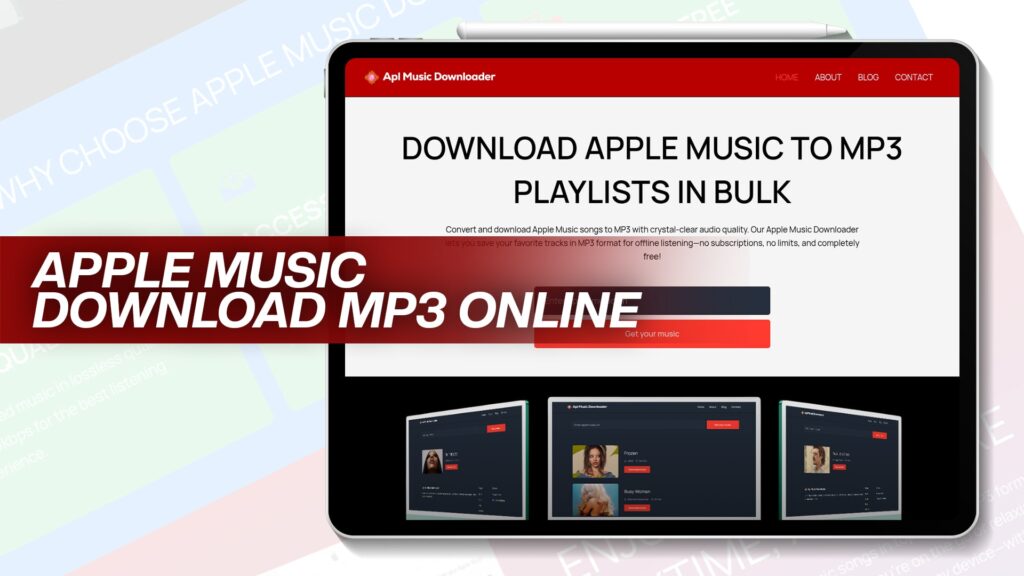 Apple Music download mp3 online