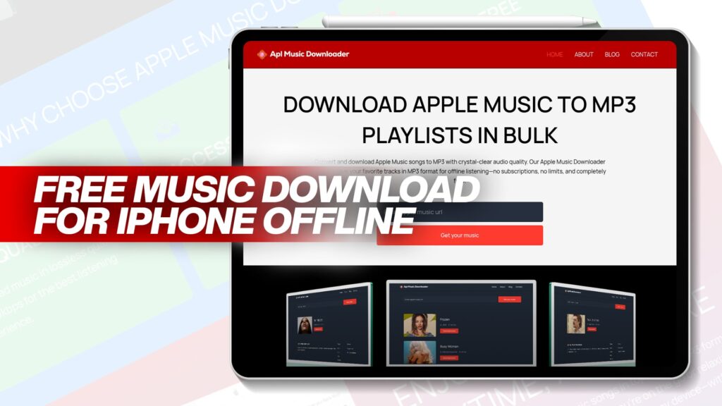 Free Music Download for iPhone offline
