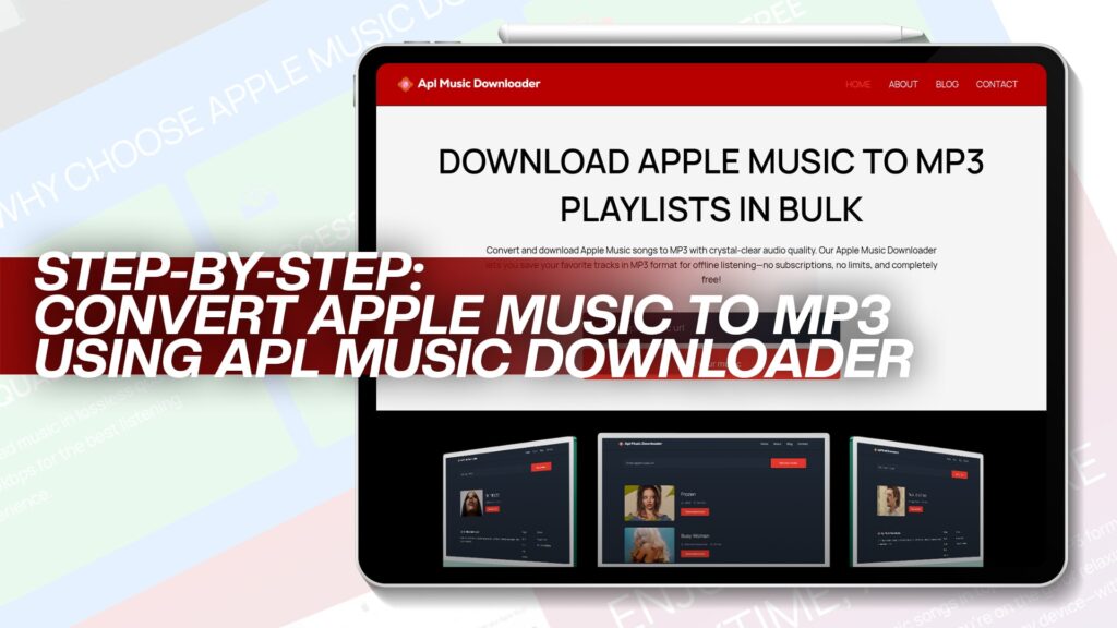 Step-by-Step: Convert Apple Music to MP3 Using Apl Music Downloader