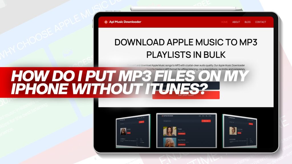 How Do I Put MP3 Files on My iPhone Without iTunes?