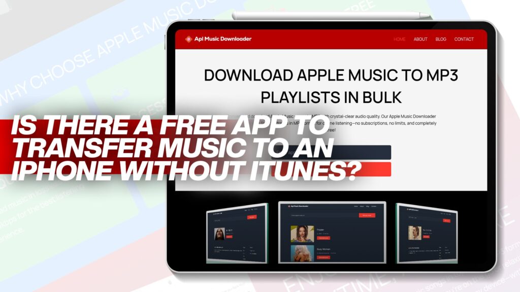 Is There a Free App to Transfer Music to an iPhone Without iTunes?
