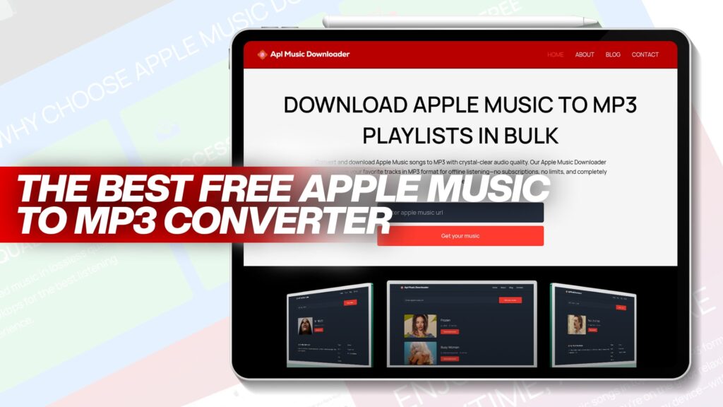 The Best Free Apple Music to MP3 Converter