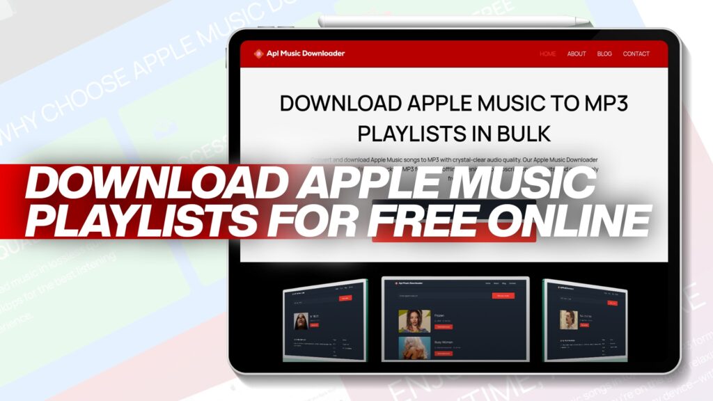 Download Apple Music Playlists for Free Online