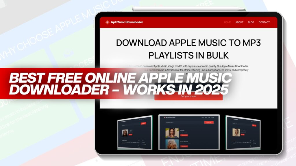 Best FREE Online Apple Music Downloader – Works in 2025