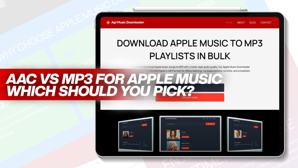 AAC vs MP3 for Apple Music — Which Should You Pick?