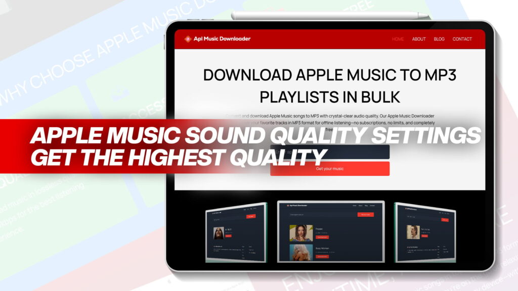 Apple Music Sound Quality Settings – Get the Highest Quality Audio