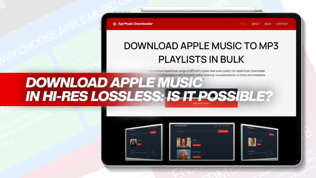 Download Apple Music in Hi-Res Lossless Is It Possible